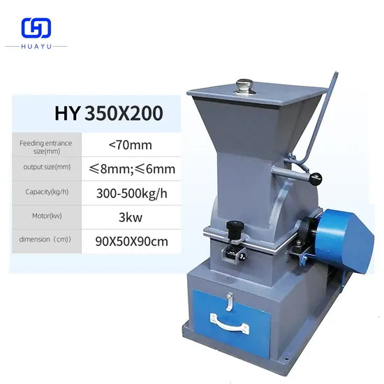 Hot-Selling Sealed Type Lab Using Small Stone Glass Hammer Crusher, Coal Hammer Crusher