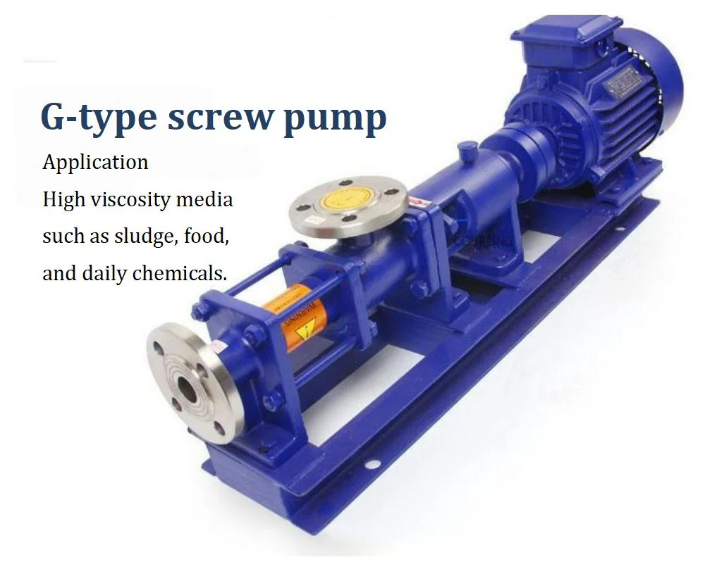 Durable-Sludge-Transfer-Screw-Pump-for-Sewage-Treatment-Plant