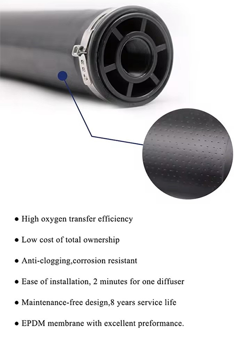 Membrane Tube Microporous Lifting Type Tube