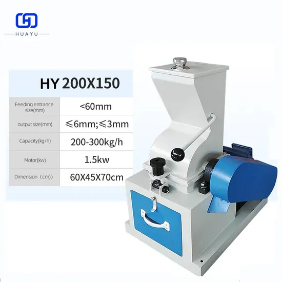 Hot-Selling Sealed Type Lab Using Small Stone Glass Hammer Crusher, Coal Hammer Crusher